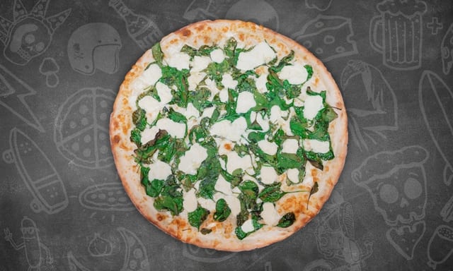 Spinach Ricotta Whole Pie.