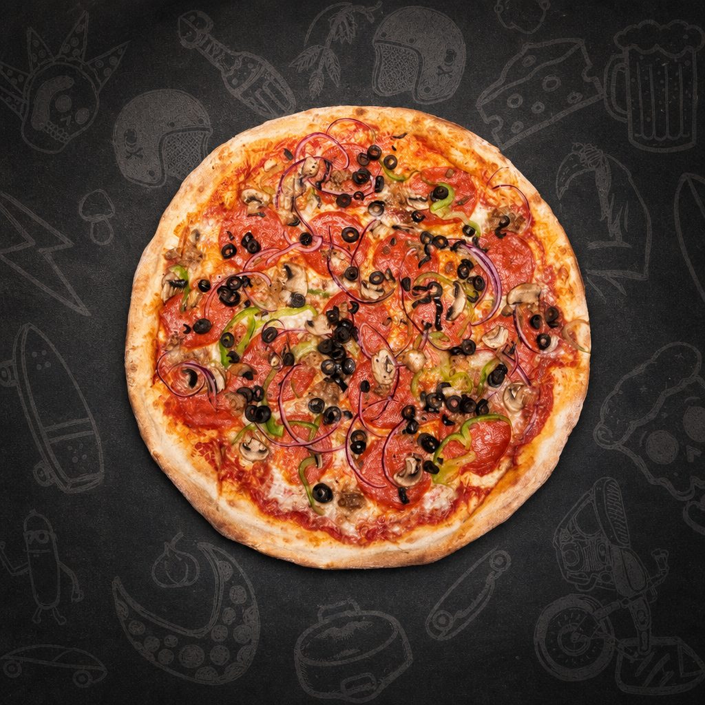 Loaded Combo Whole Pie.