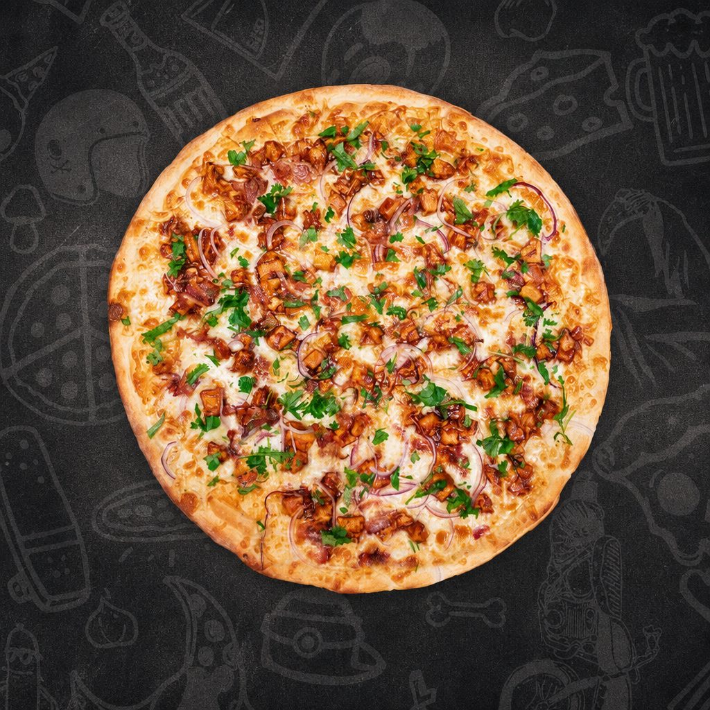 BBQ Chicken Whole Pie.