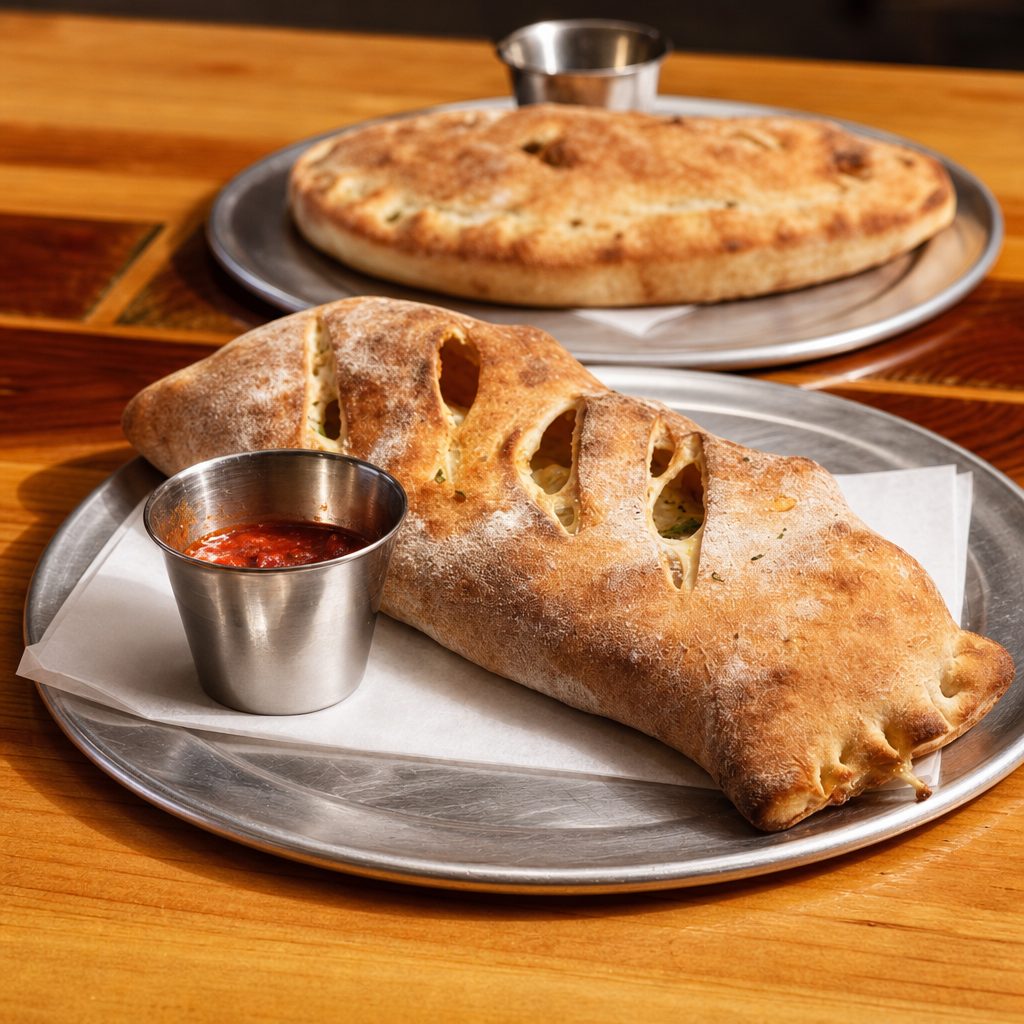 Pepperoni Stromboli.