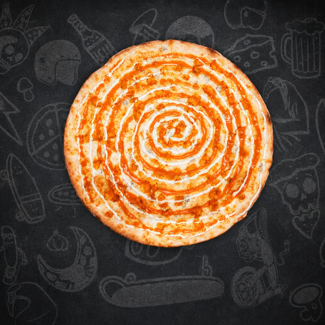 Buffalo Chicken Whole Pie.