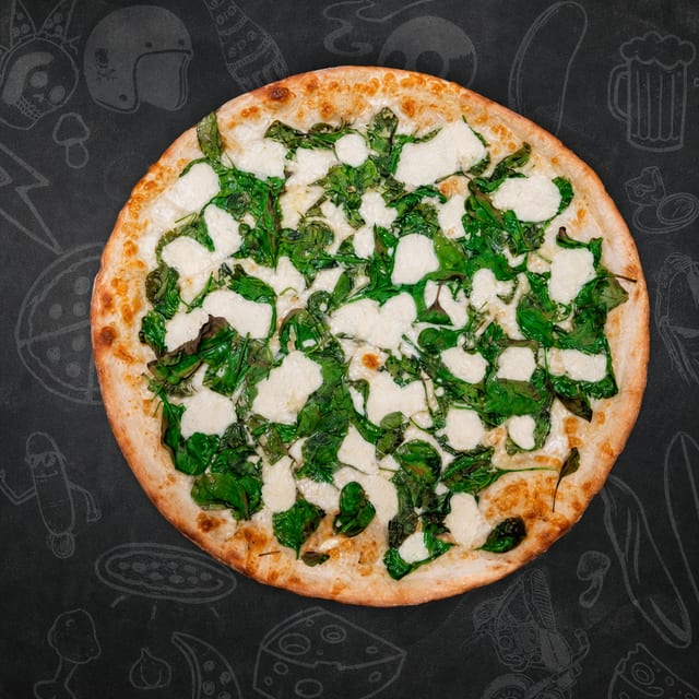 Spinach Ricotta Whole Pie.