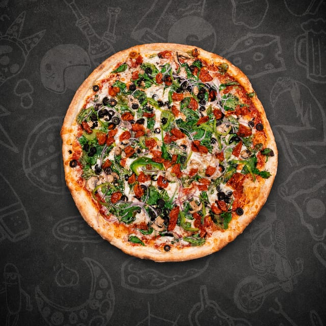 Veggie Whole Pie.