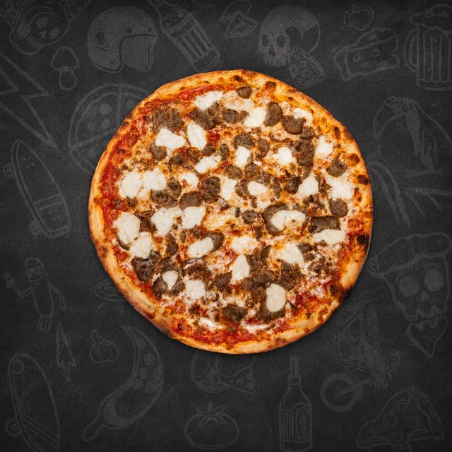 'Kick Butt' Meatball Whole Pie.