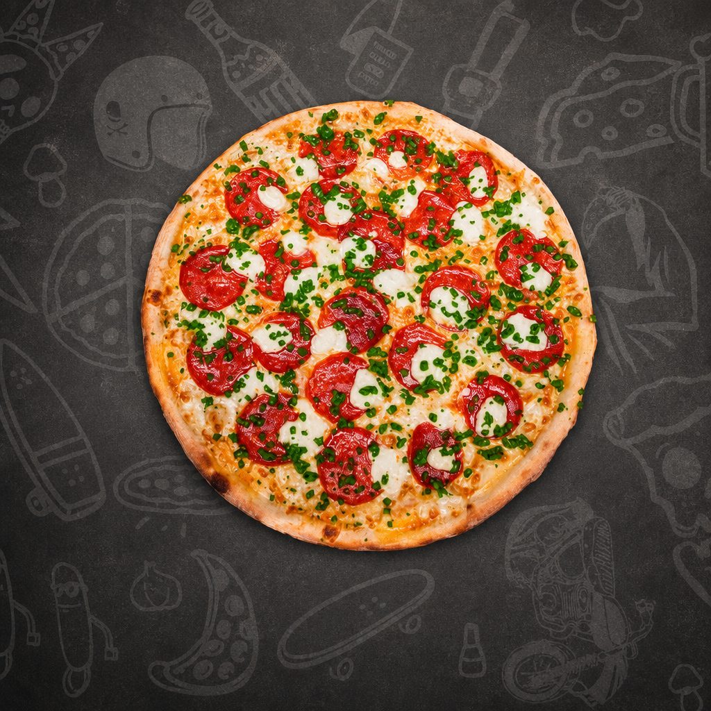 Pesto Pepperoni Whole Pie.