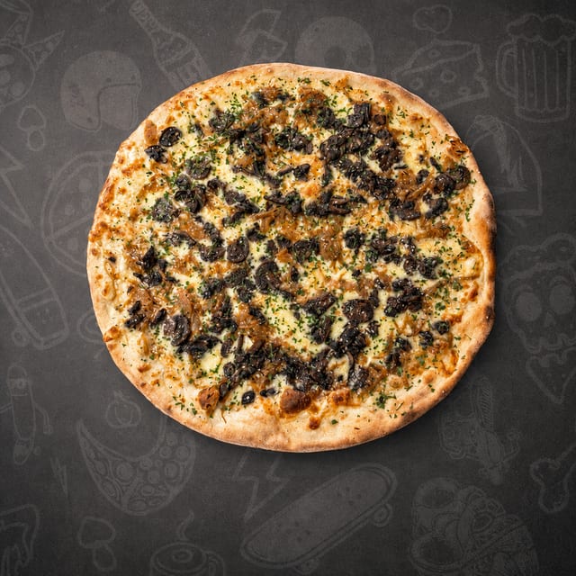 Magic Mushroom Whole Pie.