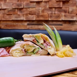 Spicy Hawaiian Calzone