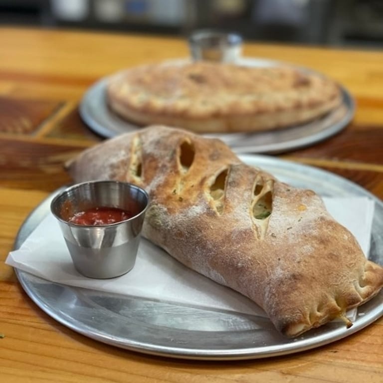 Savor Our Authentic Stromboli