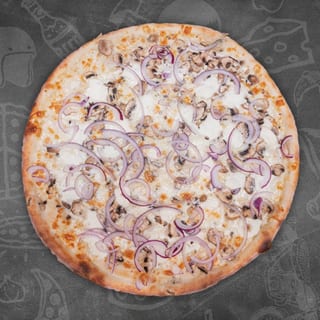 White Mushroom Whole Pie